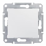 SEDNA ПЕРЕКЛЮЧАТЕЛЬ 1-клавишный, сх.6, 10А, 250В, IP44, БЕЛЫЙ - фото 161327