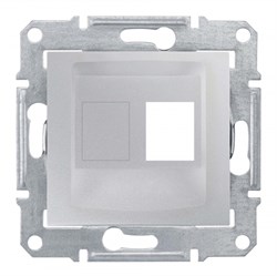 SEDNA АДАПТЕР для 1 коннектора RJ45, AMP MOLEX KELINE, кат. 5e, 6, UTP, АЛЮМИНИЙ - фото 162443
