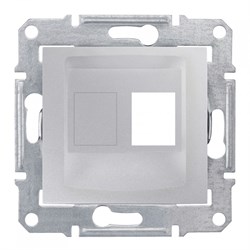 SEDNA АДАПТЕР для 1 коннектора RJ45, AMP MOLEX KELINE, кат. 5e, 6, UTP, АЛЮМИНИЙ - фото 162444