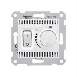 SEDNA ТЕРМОСТАТ КОМНАТНЫЙ, 10А, 230В, БЕЛЫЙ - фото 163009