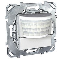 UNICA ДАТЧИК ДВИЖЕНИЯ без нейтр. провод., 40-300 Вт, 2-провод. подключ., БЕЛЫЙ - фото 163928