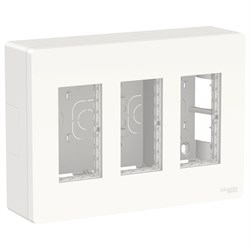 UNICA SYSTEM+ БЛОК открытой установки 3х2 белый - фото 165974