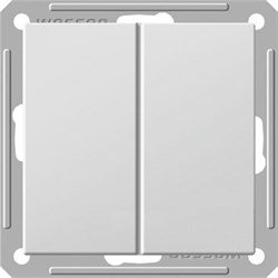 W59 2-клавишный ПЕРЕКЛЮЧАТЕЛЬ, 16АХ, механизм, ШАМПАНЬ - фото 168693