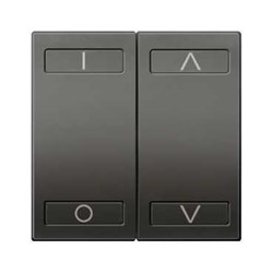 4-КНОП. ВЫК-ЛЬ С ИНДИКАТОРОМ LED, ГРАФИТ - фото 170592