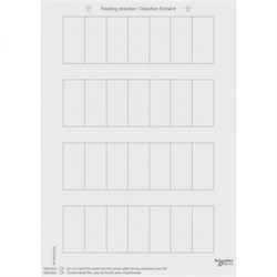 SM,ЭТИКЕТКИ ДЛЯ 1-, 2- ИЛИ 4-КН.ВЫКЛ,БЕЛ - фото 170838