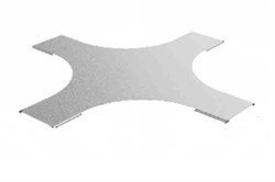 Крышка к крестообразному разветвителю для лестничного лотка НЛО 300, толщ. 1,0 мм, Сендзимир цинк - фото 199292