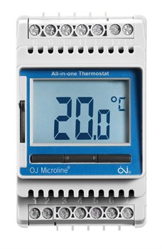 Цифровой терморегулятор для монтажа на DIN-рейку ETN4-1999 с датчиком температуры пола - фото 70829