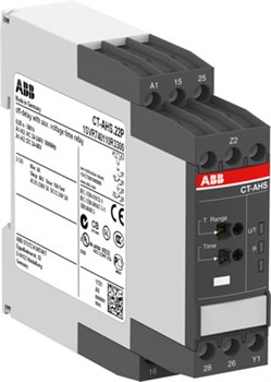 Реле времени CT-ARS.21S (задержка на откл.) 24-240B AC/DC без вспом.напряжения, 0,05с..10мин, 2ПК, винтовые клеммы - фото 93025