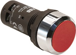 Кнопка CP2-30R-11 красная с фиксацией 1НО+1HЗ - фото 93395
