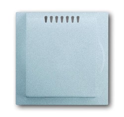 Плата центральная (накладка) для усилителя мощности светорегулятора 6594 U, KNX-ТР 6134/10 и цоколя 6930/01, серия impuls, цвет сере - фото 94837