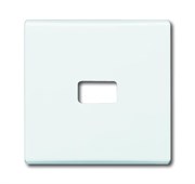 Клавиша для механизма 1-клавишного выключателя/переключателя/кнопки, с окном для линзы/символа, IP44, серия Allwetter 44, цвет альпи