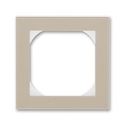 Рамка ABB Levit 1 пост 55х55 для механизмов BJE кофе макиато / белый Рамка ABB Levit 1 пост 55х55 для механизмов BJE кофе макиато / белый