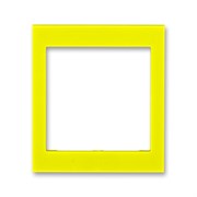 Накладка на рамку ABB Levit 55х55 промежуточная жёлтый