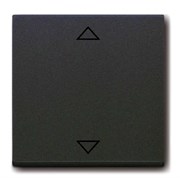 Клавиша для механизма электронного выключателя Busch-Jalousiecontrol 6411 U-101, 6411 U/S-101, 6418 U, реле 6402 U, серия Future/Axc
