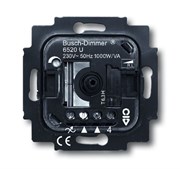 Механизм светорегулятора Busch-Dimmer для ламп накаливания и НВ галогенных ламп с индуктивным трансформатором, поворотный, 200-700 В