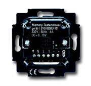Механизм светорегулятора Busch-Dimmer для люминесцентных ламп с ЭПРА, клавишный, 700 Вт, 50мА, 1-10 В, для скрытой установки