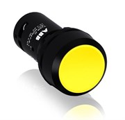 Кнопка CP1-10Y-11 желтая без фиксации 1НО+1HЗ