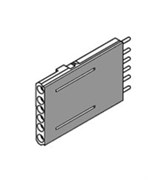 Адаптер для вторичных цепей втычного/выкатного выключателя ADP 5pin SOR/UVR RC T4-T5-T6 P/W при использовании реле отключения/минимального напряжения