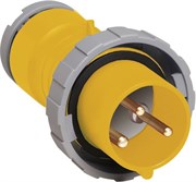 Вилка кабельная 232P4W, 32А, 2P+E, IP67, 4ч
