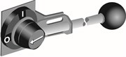Ручка управления YASDA8 усиленная стальная для рубильников типа OETL1000..3150 установки на дверь IP65 c cимволами ON-OFF