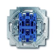 Механизм 2-клавишного выключателя, 10А 250В, серия Future/Axcent/Carat/Династия/Allwetter/Busch-Duro/Reflex SI