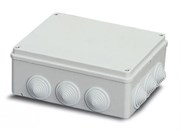 Коробка расп.гермет.с вводами пласт.винт IP55 160х135х77мм ШхВхГ