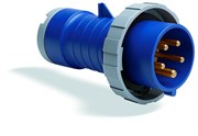 Вилка кабельная 232P12W, 32А, 2P+E, IP67, 12ч