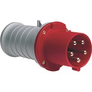 Вилка кабельная 363P9, 63А, 3P+E, IP44, 9ч