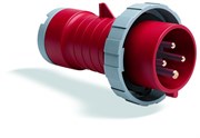 Вилка кабельная 432P1W, 32А, 3P+N+E, IP67, 1ч