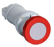 Розетка кабельная с удлиненными контактами 4125C6W, 125А, 3P+N+E, IP67, 6ч