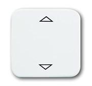 Клавиша для механизма электронного выключателя Busch-Jalousiecontrol 6411 U-101, 6411 U/S-101, 6418 U, реле 6402 U, серия Reflex SI,