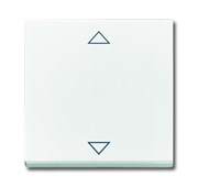 Клавиша для механизма электронного выключателя Busch-Jalousiecontrol 6411 U-101, 6411 U/S-101, 6418 U, реле 6402 U, серия Future/Axc
