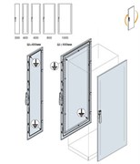 Дверь передняя/задняя 1800x400мм ВхШ