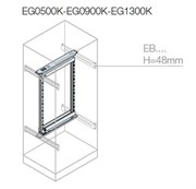 Рама 19 дюймов поворотная, 9HE 500x600мм