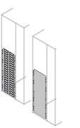 Перегородка боковая H=1000мм D=300мм