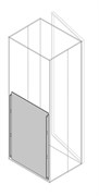 Перегородка верт.задн. H=700мм W=400мм