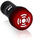 Зуммер CB1-611R с пульсирующим сигналом, с подсветкой, красный, 110-130 В AC