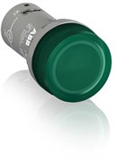 Лампа CL2-513G зелёная со встроенным светодиодом 110-130В AC