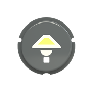 SBL-N2GR Кнопка освещение free@home, Zenit, серый