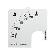 Шкала для амперметра SCL-A1-200/96