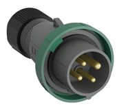 Вилка кабельная Easy&Safe 316EP10W, 16А, 3P+E, IP67, 10ч