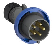 Вилка кабельная Easy&Safe 416EP9W, 16А, 3P+N+E, IP67, 9ч