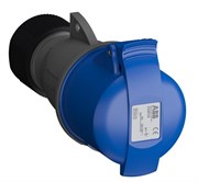Розетка кабельная Easy&Safe 232EC6,32А,2P+E,IP44,6ч