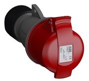 Розетка кабельная Easy&amp;Safe 332EC6,32А,3P+E,IP44,6ч