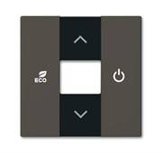 CP-RTC-95 Накладка терморегулятора free@home, Basic 55, цвет ch?teau-black