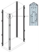 Стойки каркаса с петлями H=1400 мм (4шт)