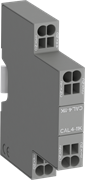 Блок контактный CAL4-11K (1НО+1НЗ) боковой с втычными клеммами для контакторов AF09K-AF38K и реле NF22EK-NF40EK