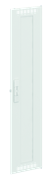 Дверь радиопрозрачная с вентиляционными отверстиями ширина 1, высота 8 с замком CTW18S