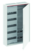 Шкаф 60М навесной с медиапанелями IP44, 800x550x160 с расстоянием между DIN-рейками 125 мм и самозажимными клеммами N/PE CA25VM