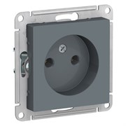 ATLASDESIGN РОЗЕТКА без заземления, 16А, механизм, ГРИФЕЛЬ